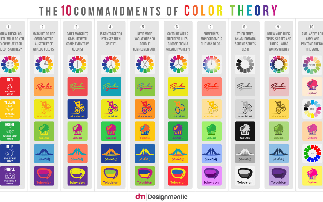 Color Theory Commandments