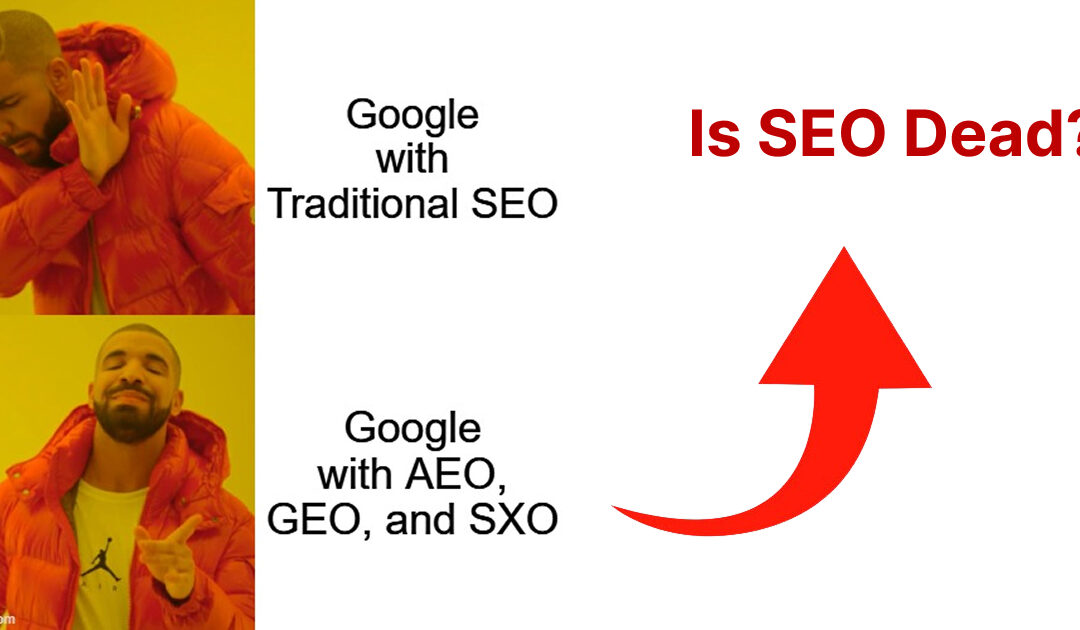 SEO, AEO, GEO & SXO Explained